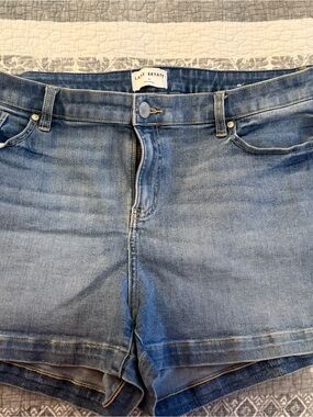 Lane Bryant Medium Blue Denim Jean Shorts